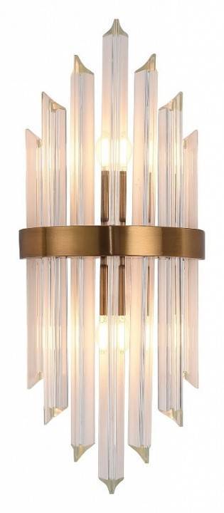 Накладной светильник LUMINA DECO Ringletti латунь LDW 8017-2 MD