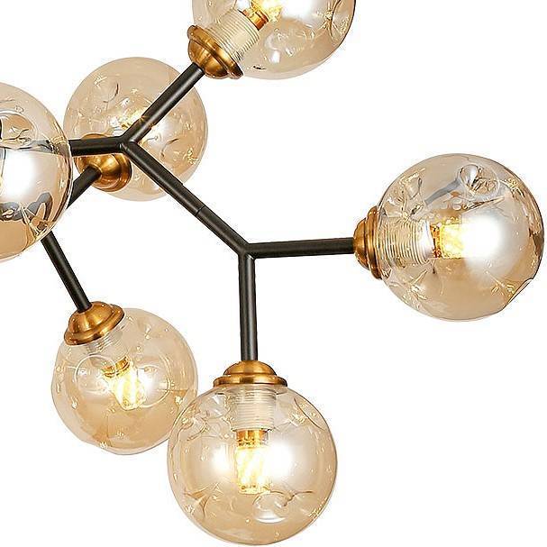 Люстра на штанге Lussole Astoria 9 ламп LSP-8309