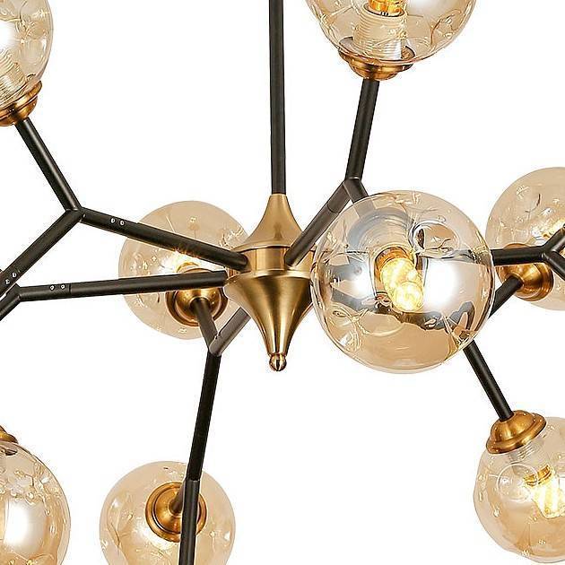 Люстра на штанге Lussole Astoria 9 ламп LSP-8309