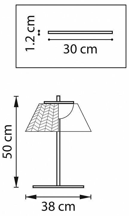 Настольная лампа декоративная Lightstar Napoli 794918