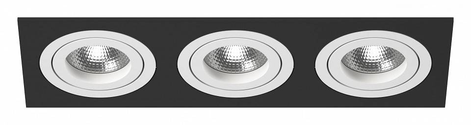 Встраиваемый светильник Lightstar Intero 16 triple quadro i537060606