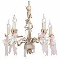 Подвесная люстра Lucia Tucci Angelo 5 ламп слоновая кость ANGELO 147.5 Ivory