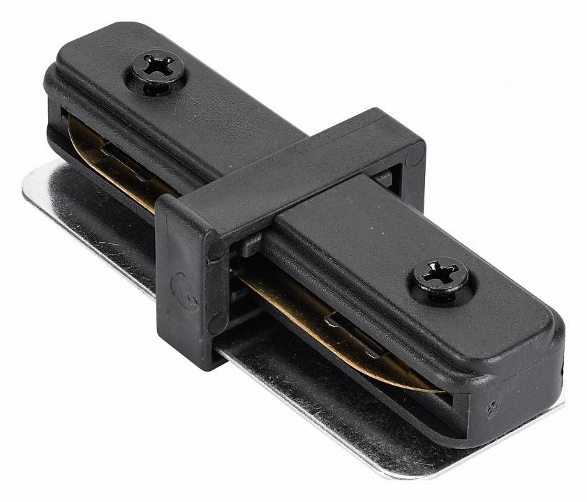 Соединитель линейный для треков Lucia Tucci Concone черный LTP-CN001I-B