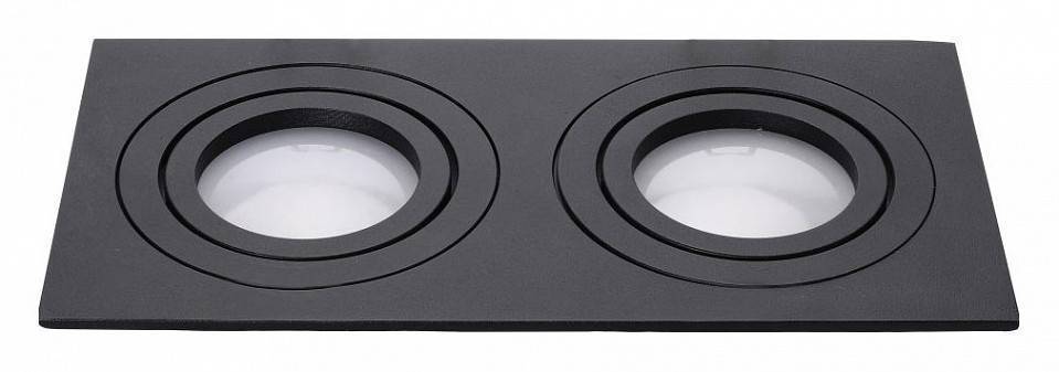 Встраиваемый светильник Lucia Tucci Rossari LTP-D012Q-02GU10-B 2xGU10 черный LTP-D012Q-02GU10-B