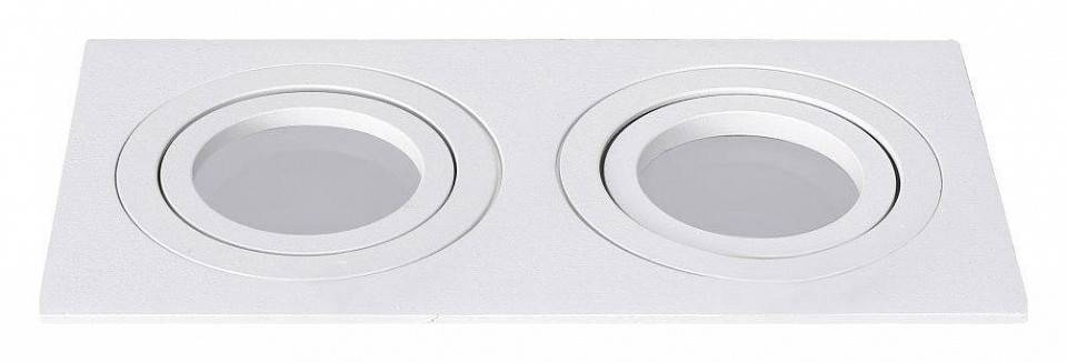 Встраиваемый светильник Lucia Tucci Rossari LTP-D012Q-02GU10-W 2xGU10 белый LTP-D012Q-02GU10-W