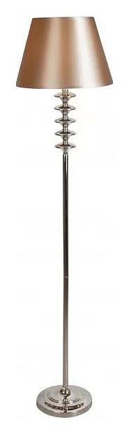 Торшер iLamp Rolling никель F2406-1 Nickel
