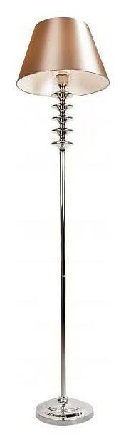 Торшер iLamp Rolling никель F2406-1 Nickel