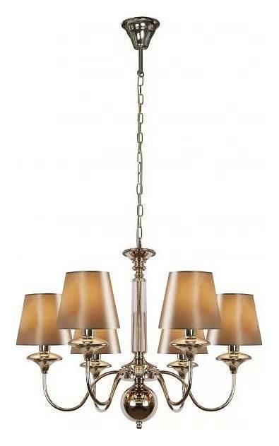 Подвесная люстра iLamp Rolling P2406-6  Nickel