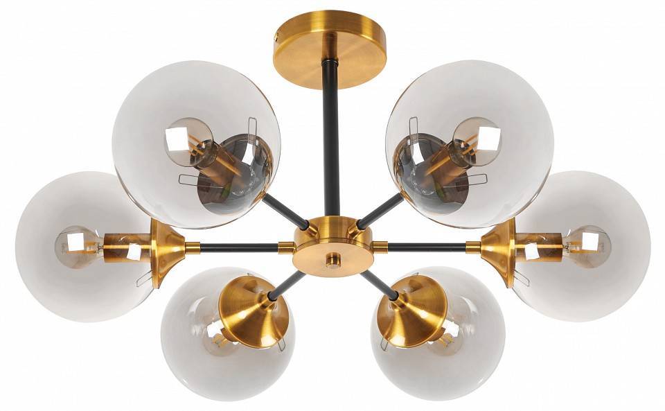 Люстра на штанге MyFar Fisher 6 ламп MR1741-6C