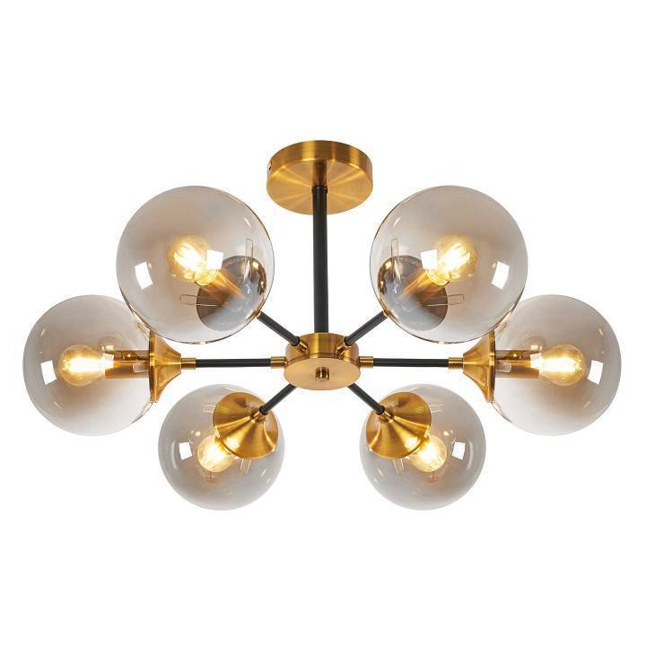 Люстра на штанге MyFar Fisher 6 ламп MR1741-6C