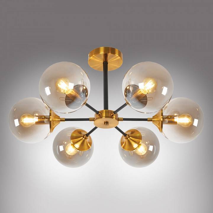 Люстра на штанге MyFar Fisher 6 ламп MR1741-6C