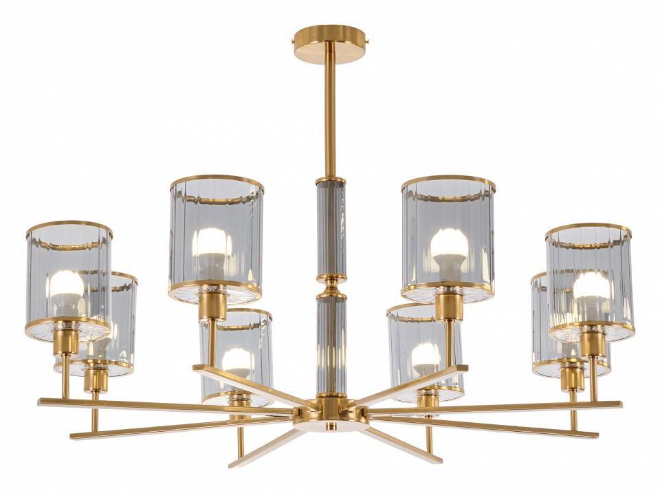 Люстра на штанге MyFar Alen 8 ламп MR1911-8P