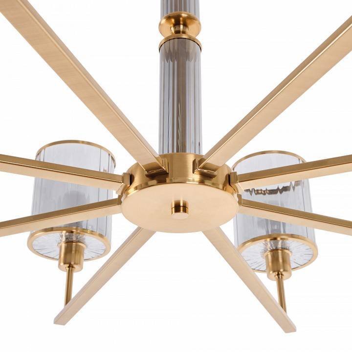 Люстра на штанге MyFar Alen 8 ламп MR1911-8P