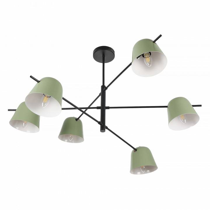 Люстра на штанге MyFar Clementine MR2281-6С