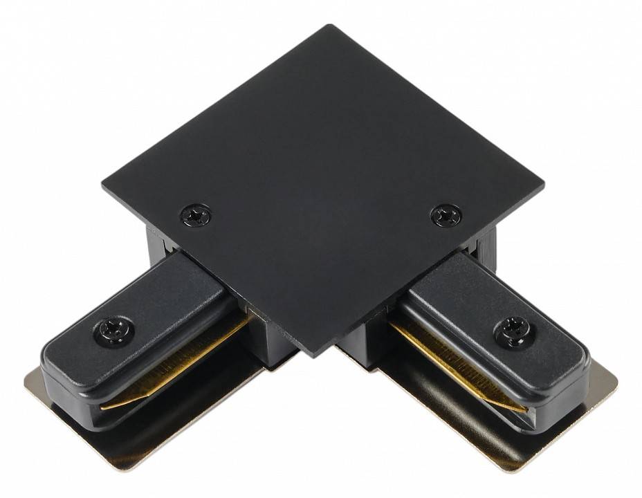 Соединитель угловой L-образный для треков накладных MyFar Technical MT0102-CL-B