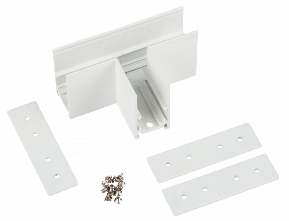 Соединитель T-образный для треков накладных MyFar  MT0201-CT-W