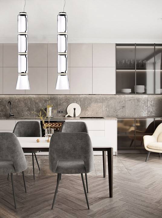 Подвесной светильник Milosh Tendence 0749PLB-4BK