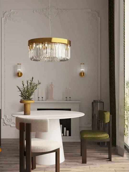 Подвесная люстра Milosh Tendence Liciu 6 ламп 1022CL-6AB