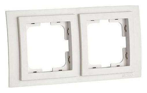 Рамка на 2 поста Mono Electric Larissa 103-010100-161