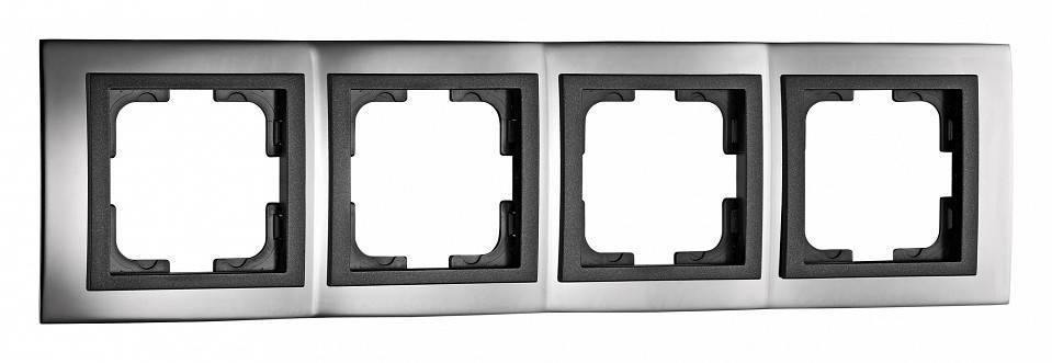 Рамка на 4 поста Mono Electric Chrome 106-420000-163
