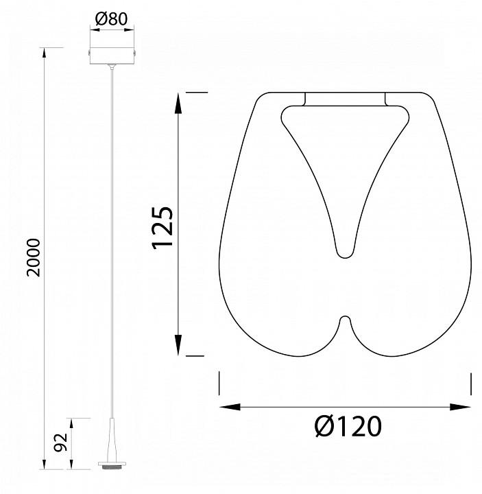 Подвесной светильник Mantra Andromeda 8931/8945