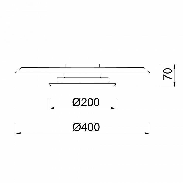 Накладной светильник Mantra Tina 9003