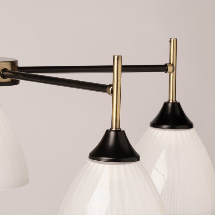 Люстра на штанге De City Дэла 26 5 ламп E14 116010405