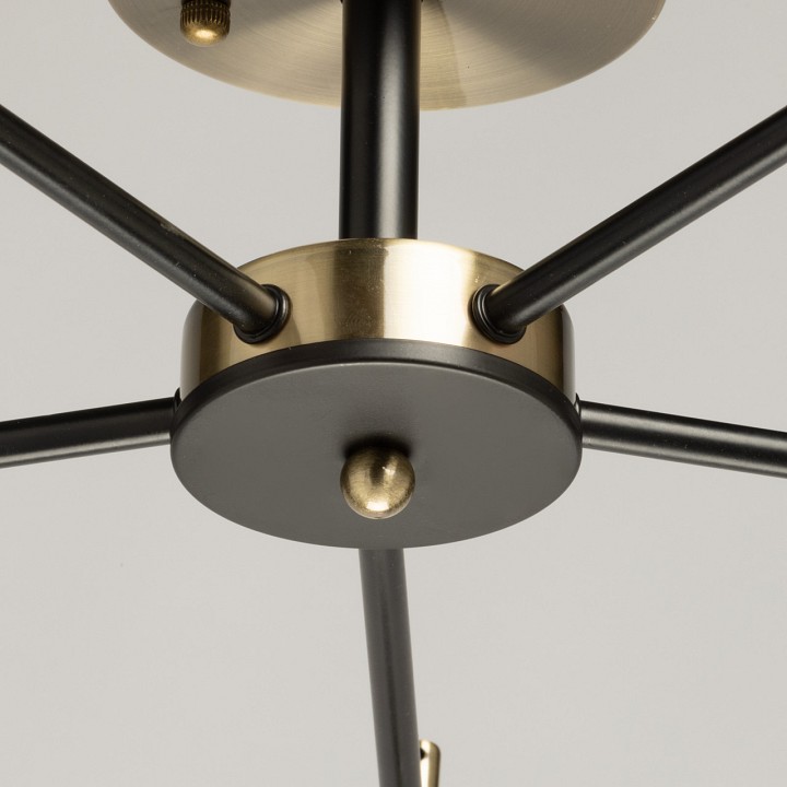 Люстра на штанге De City Дэла 26 5 ламп E14 116010405