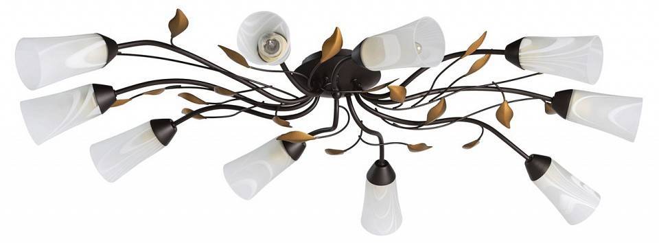 Потолочная люстра MW-Light Восторг 10 ламп 242015410