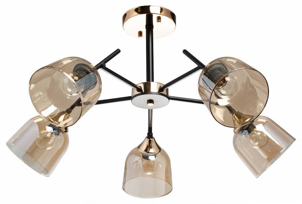 Люстра на штанге De City Альфа 18 5хE27 324017005