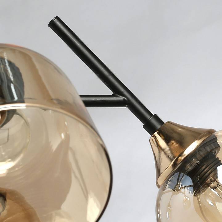 Люстра на штанге De City Альфа 18 5хE27 324017005