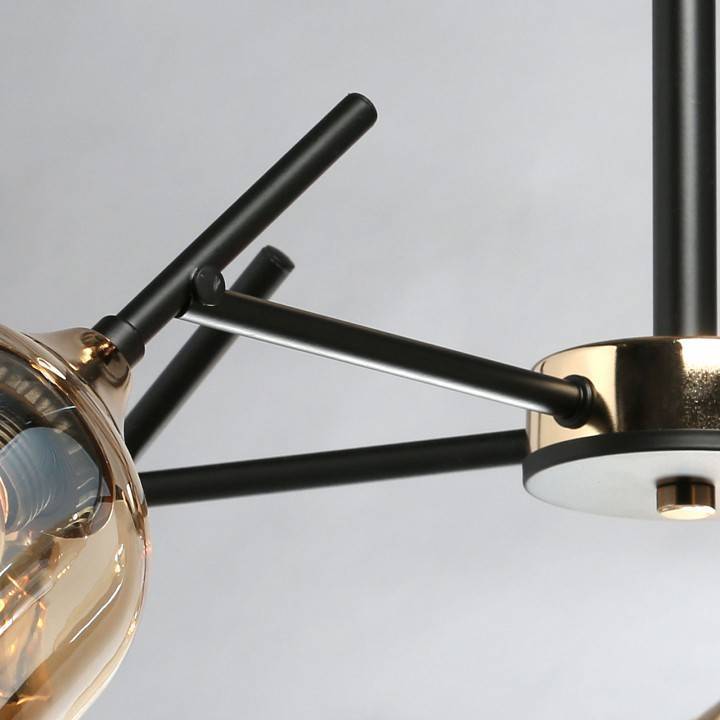 Люстра на штанге De City Альфа 18 5хE27 324017005