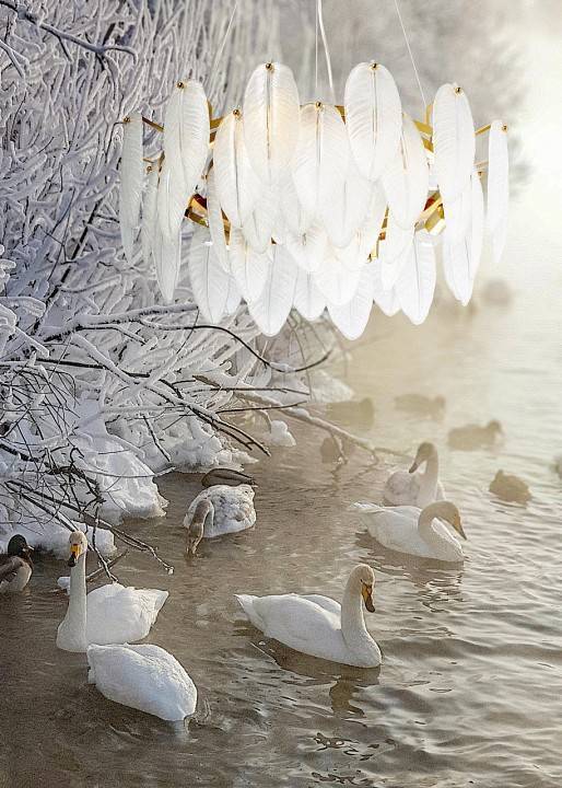 Подвесной светильник MW-Light Патриция 447012206