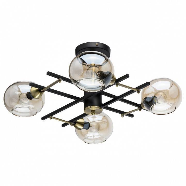 Люстра потолочная DeMarkt Гамбург 4x60 Вт E14 605013704