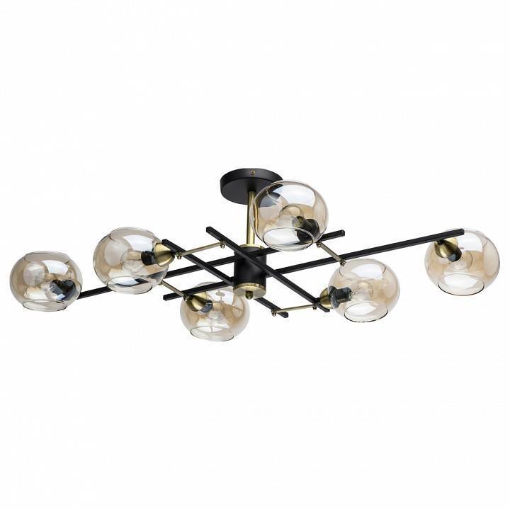 Люстра потолочная DeMarkt Гамбург 6x60 Вт E14 605013806