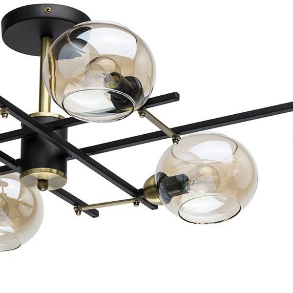 Люстра потолочная DeMarkt Гамбург 6x60 Вт E14 605013806