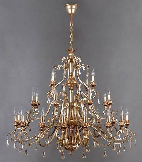 Подвесная люстра Chiaro Версаче 28 ламп 639012428