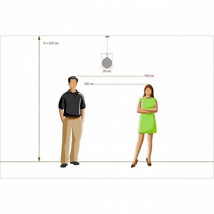 Подвесной светильник DeMarkt Крайс 657011101