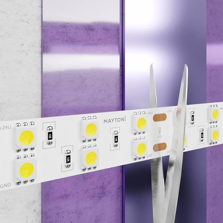 Лента светодиодная Maytoni Led strip 14.4 Вт/м 24 В 6000 К IP20 20036