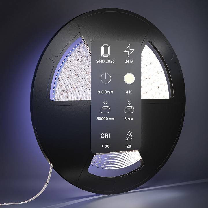 Лента светодиодная Maytoni 24V 11 Вт/м 2700K IP20 5 м 201048