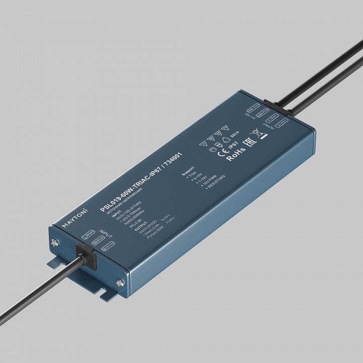 Блок питания Maytoni TRIAC диммируемый 24V 60W IP67 734001