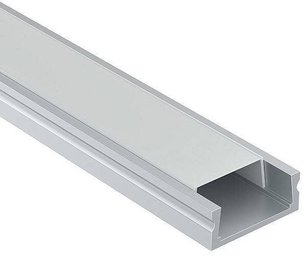 Профиль накладной Maytoni алюминиевый 2 м ALM001S-2M