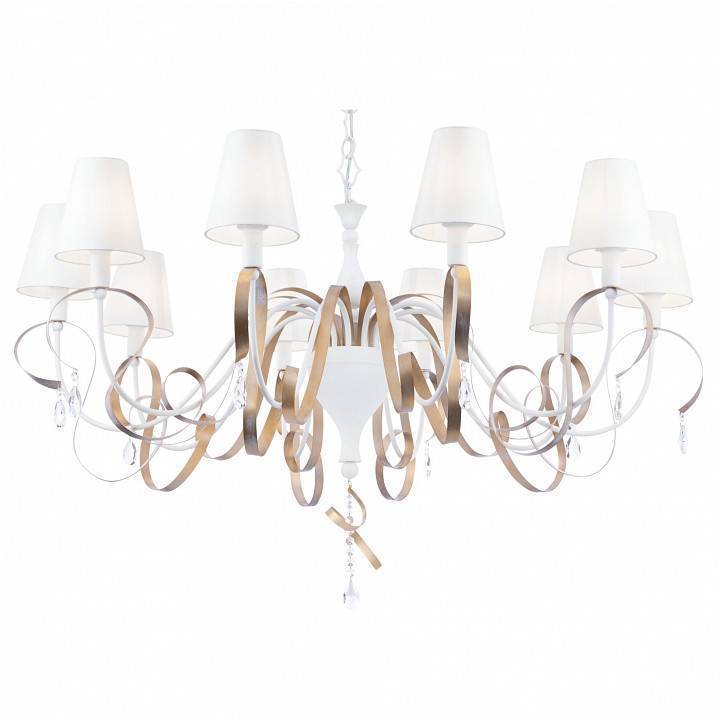 Подвесная люстра Maytoni Intreccio 10 ламп ARM010-10-W