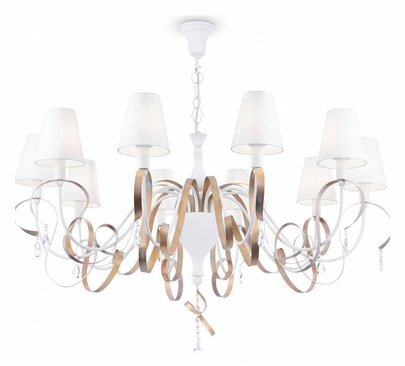 Подвесная люстра Maytoni Intreccio 10 ламп ARM010-10-W