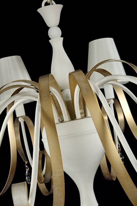 Подвесная люстра Maytoni Intreccio 10 ламп ARM010-10-W