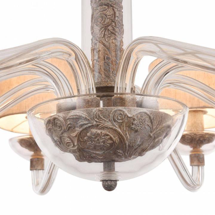 Подвесная люстра Maytoni Maryland 8 ламп ARM526PL-08GR