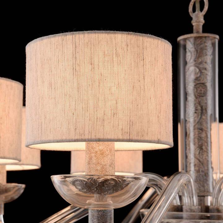 Подвесная люстра Maytoni Maryland 8 ламп ARM526PL-08GR