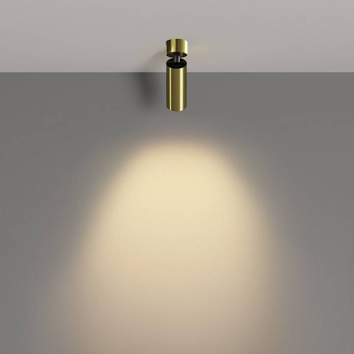 Потолочный светодиодный светильник Maytoni Focus LED C055CL-L12W2.7K-W-BS