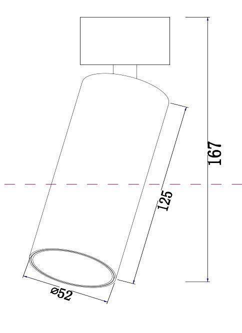 Потолочный светильник Maytoni Focus LED 12 Вт 4000 К C055CL-L12W4K