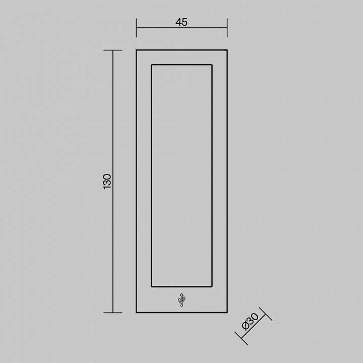 Бра Maytoni Twist C077WL-L3B3K